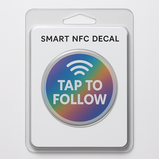 NFC Google Review Window Sticker — Tap-to-Review S — Product Generic View