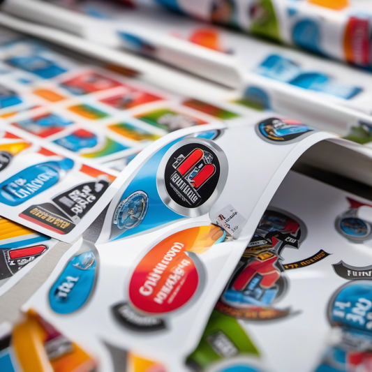 Custom NFC Google Review Sticker (Die-Cut Decal) — — Product Generic View