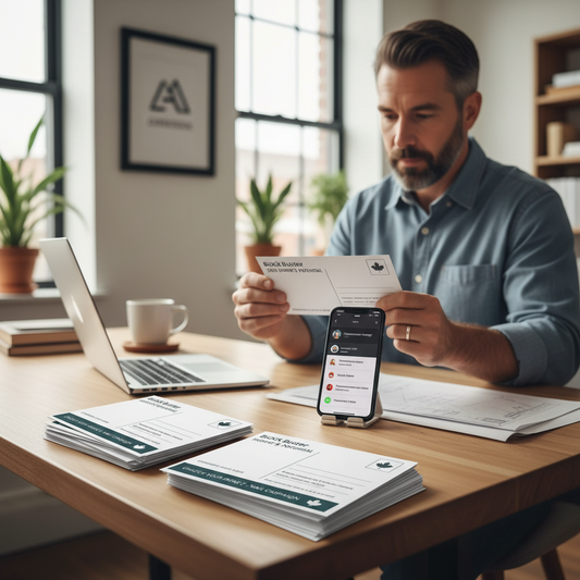 Block Buster — 500 Door Direct Mail Campaign in action — direct mail delivered to local businesses across the Niagara Region Ontario