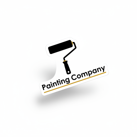 Painting Company Decal – House Painter Sticker — waterproof vinyl sticker, Made in Canada, 7-Year Guarantee