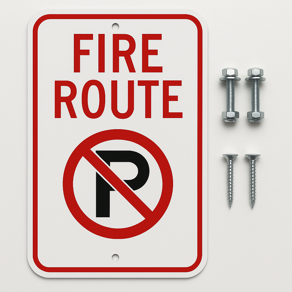 Fire Route Signs Ontario