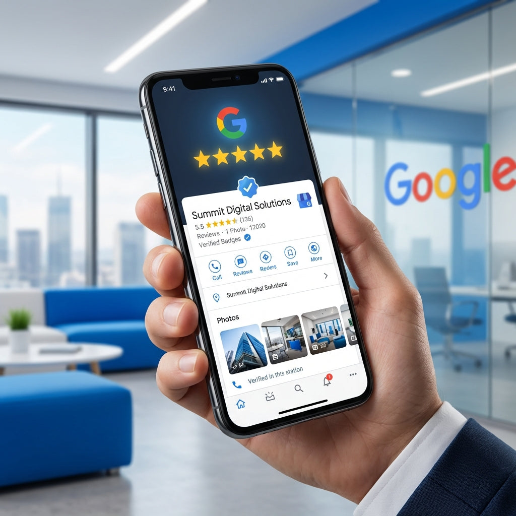 Google Business Profile Services Collection Hero