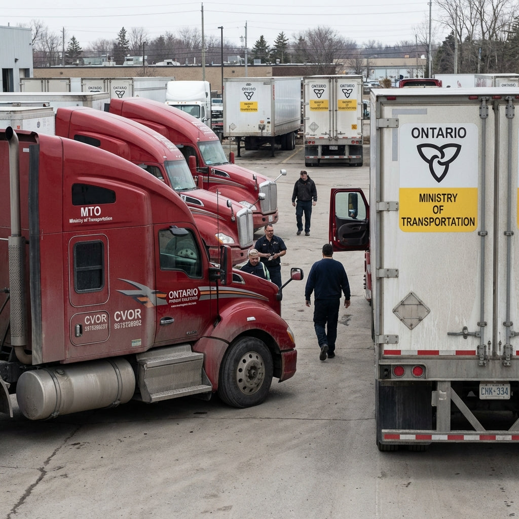 CVOR & MTO Compliance Decals Ontario | Fleet Certified
