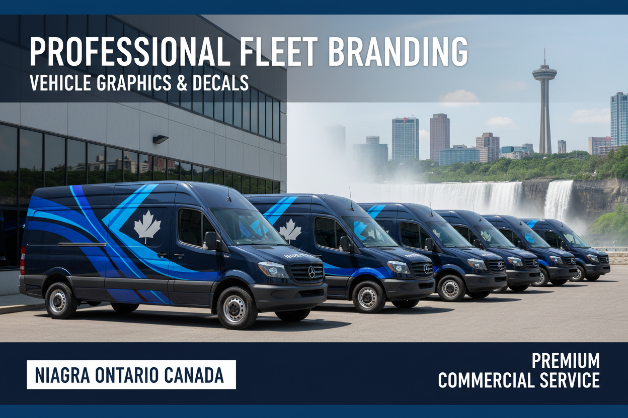 Commercial Wraps Niagara | Vehicle Graphics & Fleet