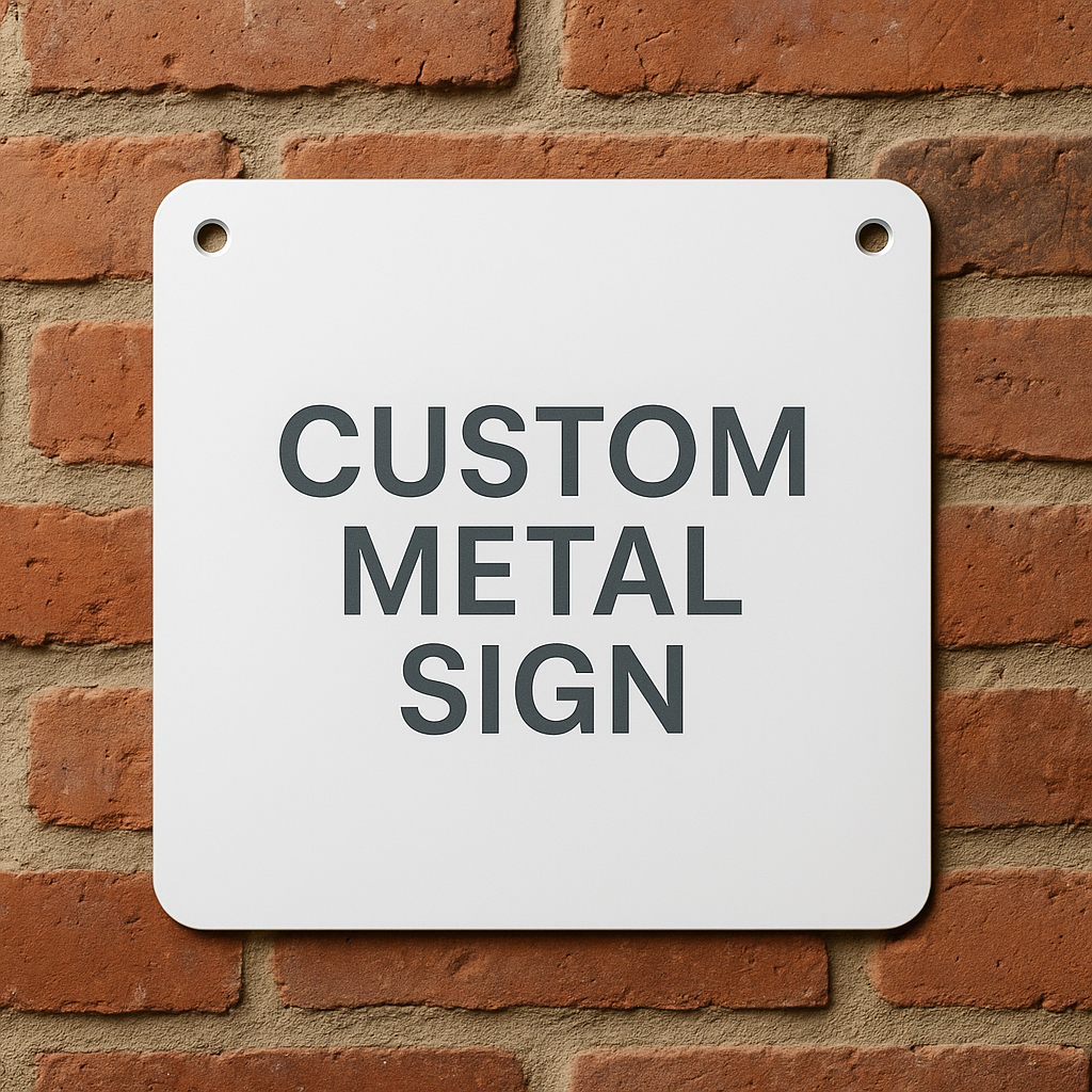 3mm Aluminum Signs Custom Metal Signage Fast Ship Canada - Niagara Stands Out