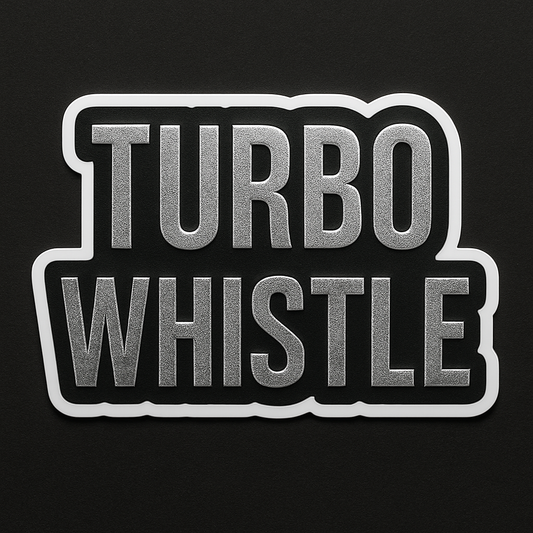 Metallic See Doo Turbo Whistle Decal on Jet Ski