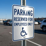 Custom Parking Signs Reflective Aluminum - 1