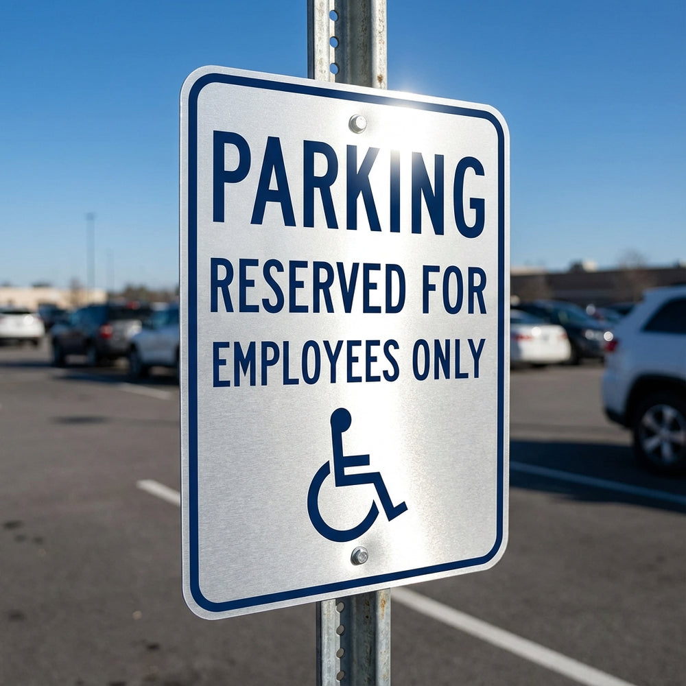 Custom Parking Sign - Reflective Aluminum - Niagara