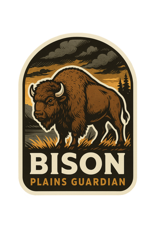 Bison Canada Wildlife Sticker – Niagara Stands Out