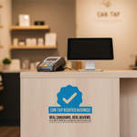 NFC Google Review Cards & Stand Kit – Tap to Review - 5