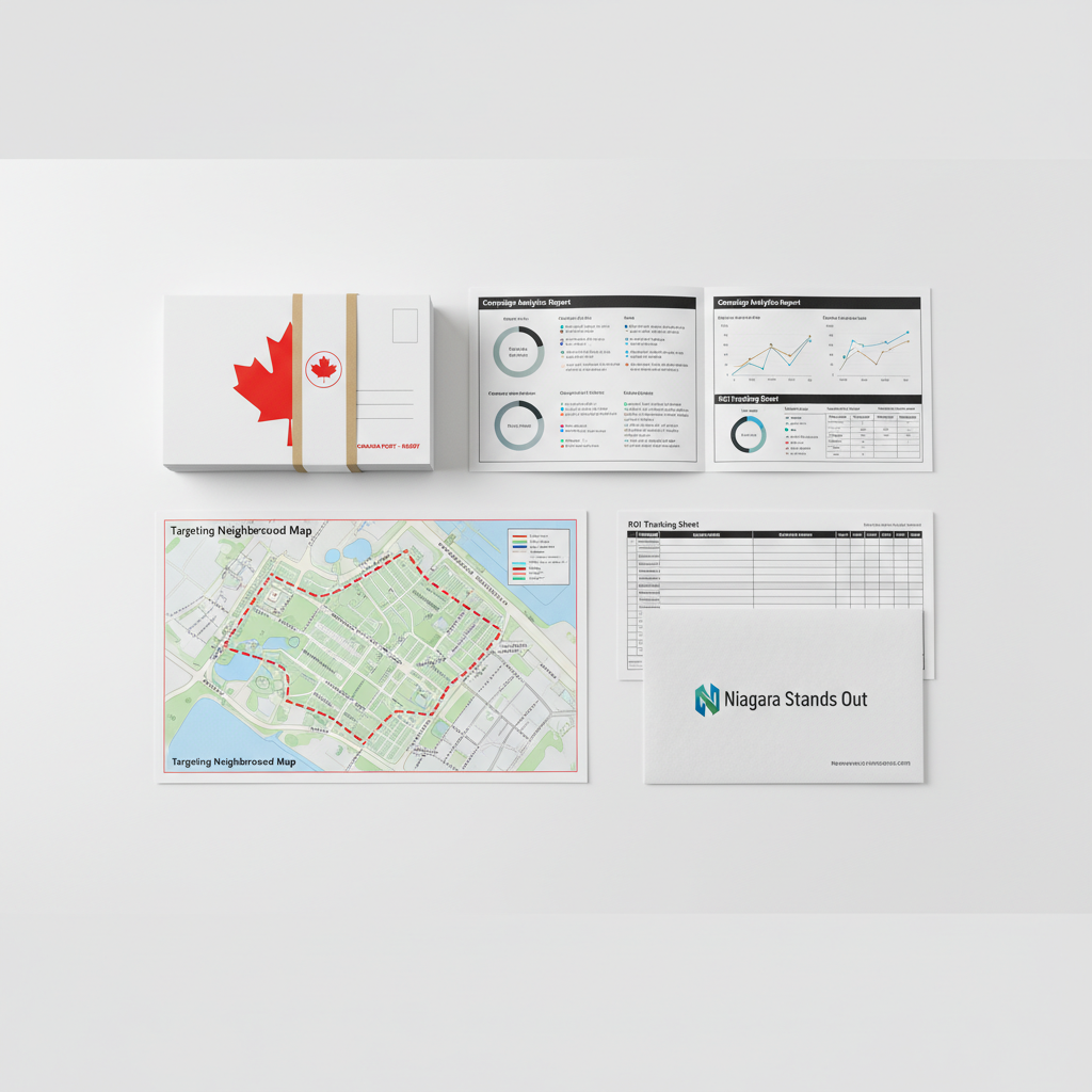 Everything included in Test Strike — 250 Door Direct Mail Campaign — from $397.00 ready for Niagara Region Ontario contractors