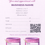 Custom Appointment Cards - Any Business - 9