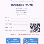 Custom Appointment Cards - Any Business - 7