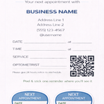 Custom Appointment Cards - Any Business - 6