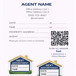 Custom Appointment Cards - Any Business - 1