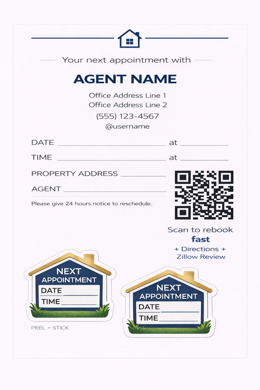 Custom Revenue Protection Cards for Any Business - Reduces No-Shows 38% - Niagara Print