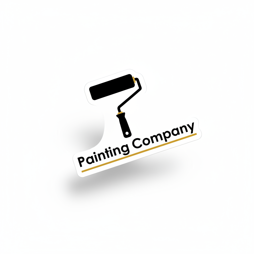 Painting Company Decal – House Painter Sticker — waterproof vinyl sticker, Made in Canada, 7-Year Guarantee