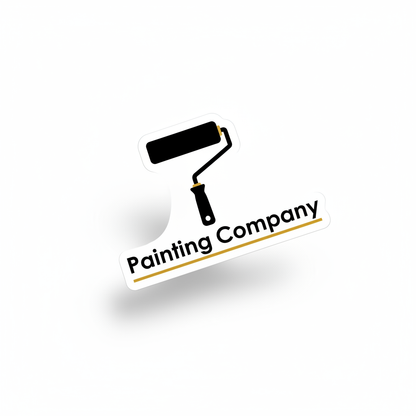 Painting Company Decal – House Painter Sticker — waterproof vinyl sticker, Made in Canada, 7-Year Guarantee